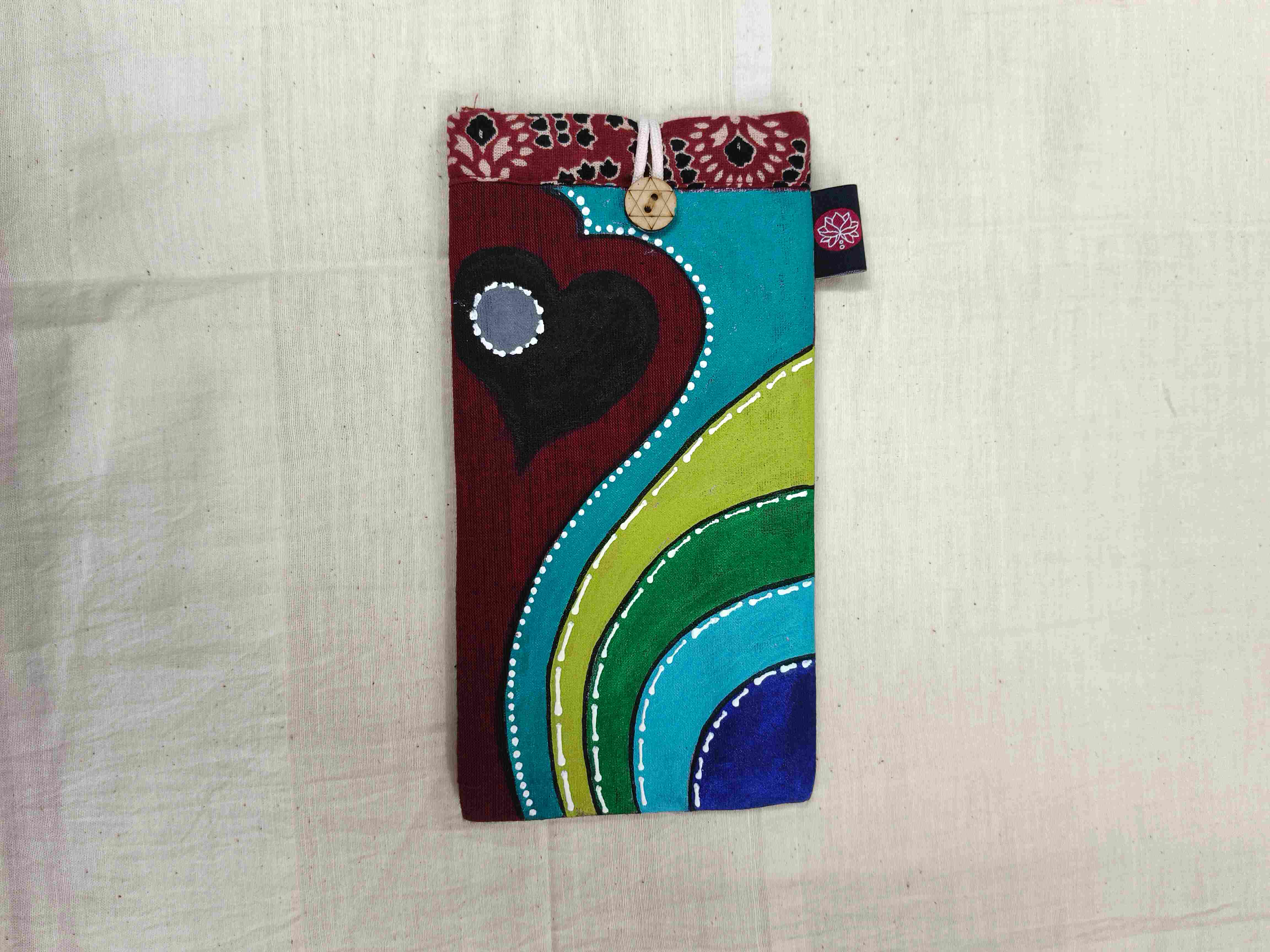 Handpainted Pouch